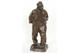 "Charles" Henri Marie van Wijk. Bronzen figuur van boer