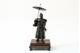 Bronzen Miyao eisuke samurai met parasol, Japan