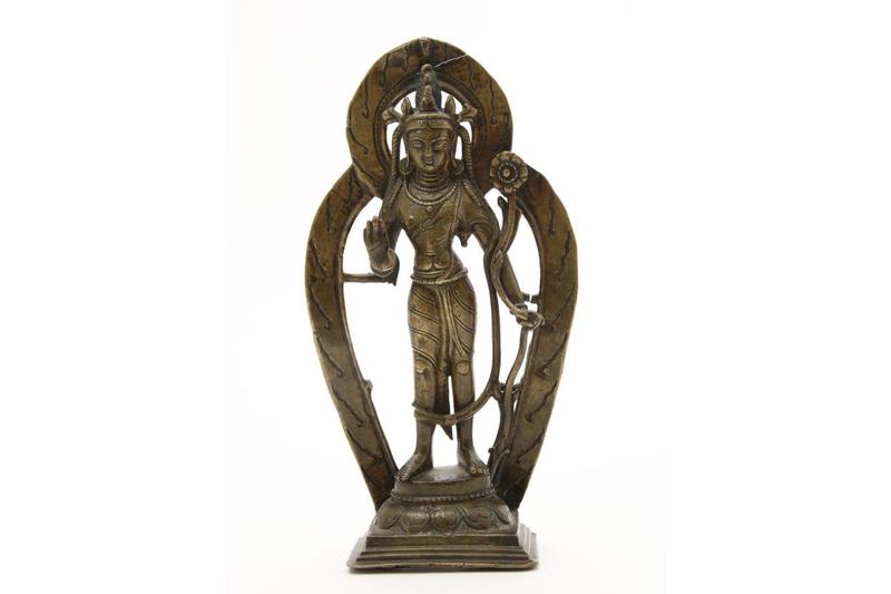 Avalokiteshvara bronzen sculptuur