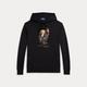 Sweater - Zwart - Bear - Met kap
