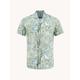 Hemd Korte Mouw Resort Kraag Modern fit