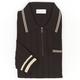 Pull Korte Zip Slimfit Polokraag