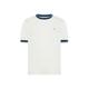 T-shirt O-Hals Slimfit Korte Mouw Met boord