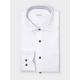Hemd - Modernfit - Bruine knopen - Lange mouw