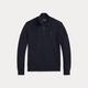 Pull - Korte zip - Blauw navi