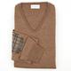 Pull V-Hals Slimfit Ellebooglap