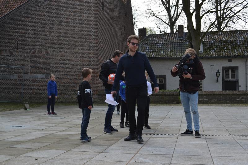 Opnames in Thorn, Limburg. Videoproductie Limburg