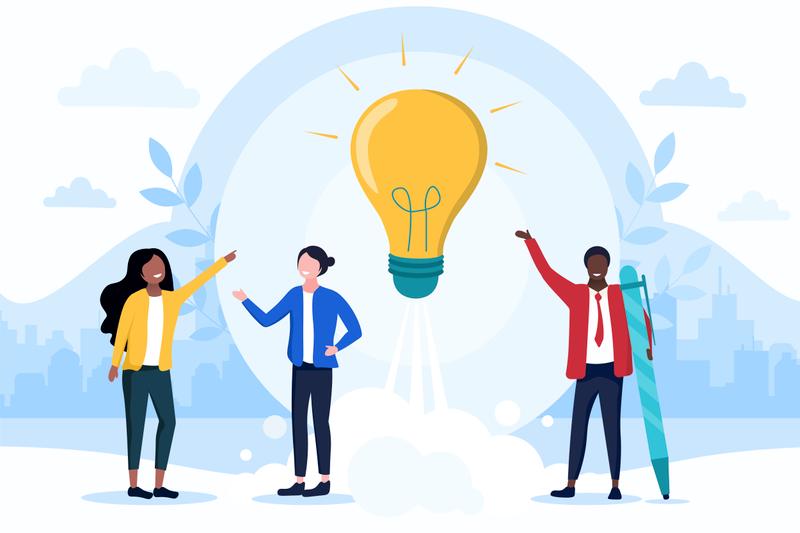 Idee wordt omgezet in concreet plan Werkwijze infographic video maken
