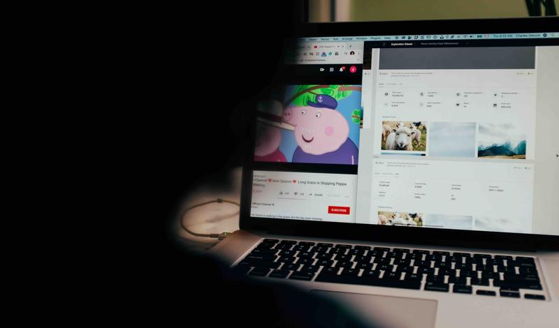 YouTube kanaal voorbeeld