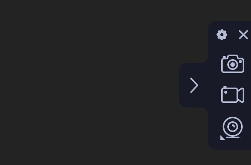 Menu in Movavi Icons