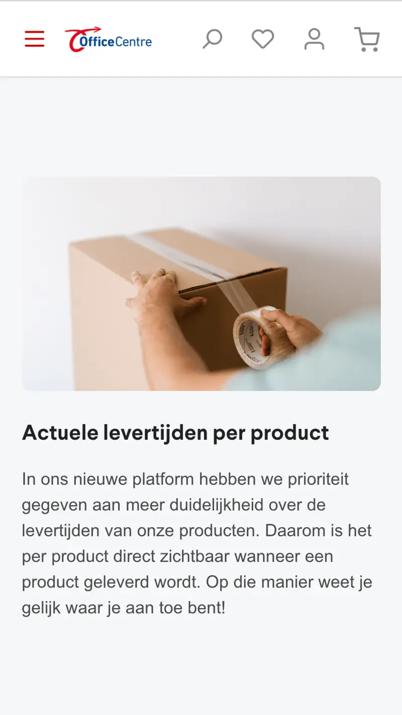 Levertijden