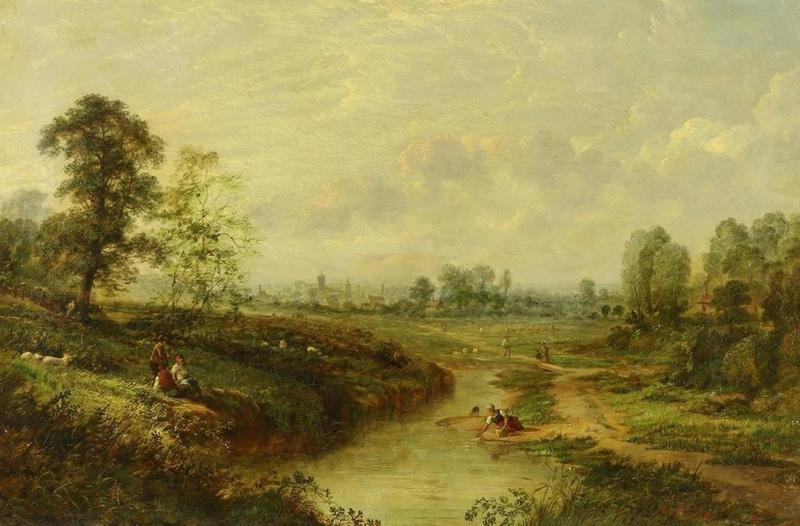 Hendrik Pieter Koekkoek Koekkoek heuvellandschap